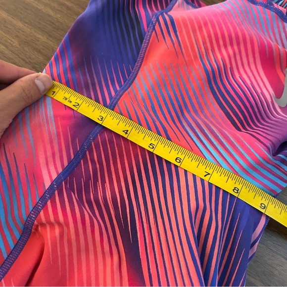 ❤️ Nike Pink and Blue Dri-FIT Leggings M - Picture 8 of 10